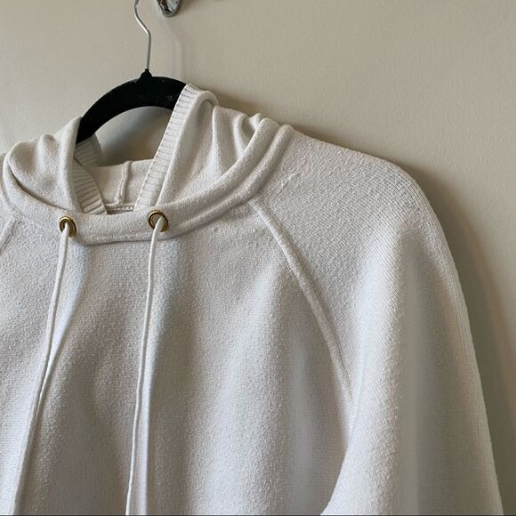 Anthropologie "Moth" Lania White Hoodie - Picture 5 of 13